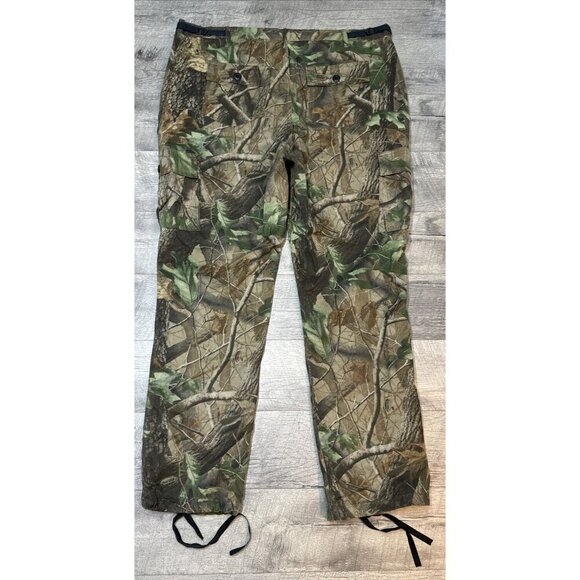 Camo Cargo Pants Mens 2XL Realtree Hardwood Hunting USA 44x34 Vintage 90s‎ NWOT - Picture 2 of 9